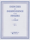 指の独立のための教則本・Book.1（イシドール・フィリップ）（ピアノ）【Exercises for Independence of Fingers - Book 1】