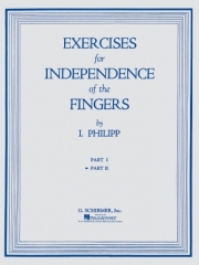 指の独立のための教則本・Book.2（イシドール・フィリップ）（ピアノ）【Exercises for Independence of Fingers - Book 2】