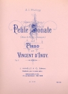 小ソナタ・Op.9（ヴァンサン・ダンディ）（ピアノ）【Petite Sonate Op9】