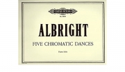 5つのクロマチック・ダンス（ウィリアム・オルブライト）（ピアノ）【Five Chromatic Dances】