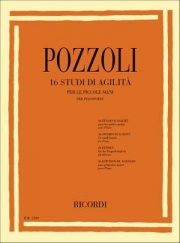 小さな手のための軽快な16の練習曲（エットーレ・ポッツォーリ）（ピアノ）【16 Studi di Agilità per le piccole Mani】