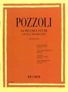 やさしく旋律的な24の小さな練習曲（エットーレ・ポッツォーリ）（ピアノ）【24 Piccoli Studi facili e progressivi】