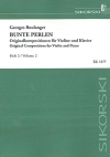 オリジナル作品集・Vol.2（ジョルジ・ブーランジェ）（ヴァイオリン+ピアノ）【Bunte Perlen Original Works for Violin and Piano, Vol. 2】