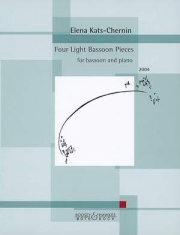 4つのバスーン小品（エレーナ・カッツ＝チェルニン）（バスーン+ピアノ）【Four Light Bassoon Pieces】