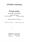 ミクソリディア旋法による協奏曲（オットリーノ・レスピーギ）（ピアノ二重奏）【Concerto in Modo Misolidio】