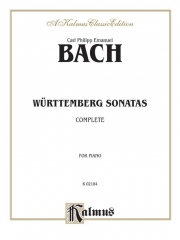 ヴュルテンベルク・ソナタ集（完全版）（カール・フィリップ・エマヌエル・バッハ）（ピアノ）【The Württenburg Sonatas (Complete)】