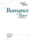 ロマンス・イ長調（レイナルド・アーン）（ヴァイオリン+ピアノ）【Romance En La Majeur】