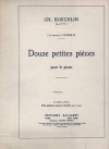 12の小品・Op.61a（シャルル・ケクラン）（ピアノ）【12 Petites Pièces Op.61a】