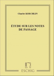 Etude sur les Notes de Passage（シャルル・ケクラン）（ピアノ）