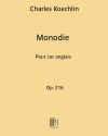 モノディ（シャルル・ケクラン）（オーボエ）【Monodie】