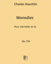 モノディ（シャルル・ケクラン）（クラリネット）【Monodie】