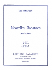 ヌーベル・ソナチネ・No.4・Op.87（シャルル・ケクラン）（ピアノ）【Nouvelle Sonatine No. 4, Op. 87】