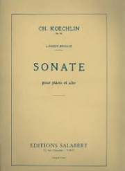 ソナタ・Op.52（シャルル・ケクラン）（ヴィオラ+ピアノ）【Sonate Op.52】