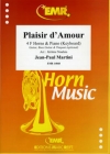 愛のよろこび　(ジャン・ポール・マルティニ) (ホルン四重奏+ピアノ)【Plaisir d' Amour】
