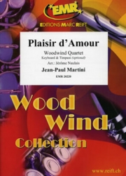 愛のよろこび　(ジャン・ポール・マルティニ) (木管四重奏)【Plaisir d' Amour】