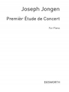 演奏会用練習曲（ジョセフ・ジョンゲン）（ピアノ）【Premiere Etude De Concert】