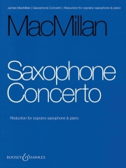 サクソフォーン協奏曲（ジェイムズ・マクミラン）（ソプラノサックス+ピアノ）【Saxophone Concerto】