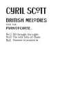 ブリティッシュ・メロディー・No.1＆2（シリル・スコット）（ピアノ）【British Melodies No.1＆2】