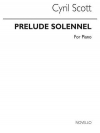 プレリュード・ソラネル（シリル・スコット）（ピアノ）【Prelude Solennelle】