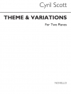 主題と変奏（シリル・スコット）（ピアノ二重奏）【Theme and Variations】