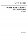 物思い「3つのパストラル」より（シリル・スコット）（ピアノ）【Three Pastorals (Movement No.3-Pensoso) 】