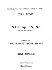レント・Op.35・No.1「2つのピエロの小品」より（シリル・スコット）（ピアノ二重奏）【Lento, Op. 35, No. 1 from Two Pierrot Pieces】