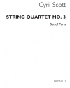 弦楽四重奏曲・No.3（シリル・スコット）（弦楽四重奏）【String Quartet No.3】