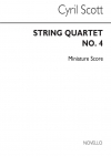 弦楽四重奏曲・No.4（シリル・スコット）（弦楽四重奏）【String Quartet No.4】