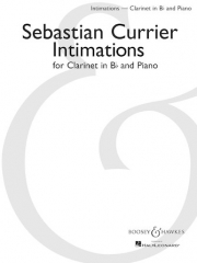 インティメイション（セバスティアン・カリアー）（クラリネット+ピアノ）【Intimations】
