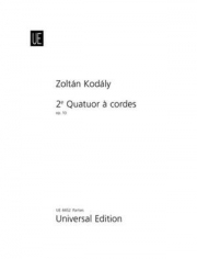 弦楽四重奏曲・No.2・Op.10/2（ゾルターン・コダーイ）（弦楽四重奏）【String Quartet 2, Op. 10/2】