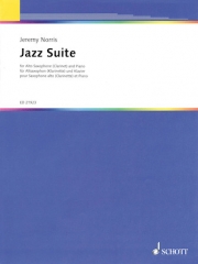 ジャズ組曲（ジェレミー・ノリス）（クラリネット+ピアノ）【Jazz Suite】