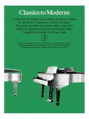 クラシックからモダン・Vol.3（ピアノ）【Classics to Moderns 3】