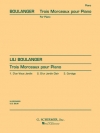 3つの小品 (リリ・ブーランジェ)（ピアノ）【3 Morceaux】