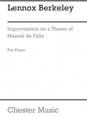 マヌエル・デ・ファリャの主題による即興曲・Op. 55・No. 2 (レノックス・バークリー)（ピアノ）【Improvisation on a Theme of De Falla Op.55 No.2】