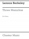 3つのマズルカ・Op.32・No.1 (レノックス・バークリー)（ピアノ）【Three Mazurkas for Piano Op.32 No. 1】