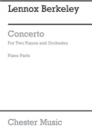 協奏曲・Op. 30（レノックス・バークリー）（ピアノ二重奏）【Concerto for 2 Pianos and Orchestra Op.30】