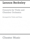 協奏曲・Op.59（レノックス・バークリー）（ヴァイオリン+ピアノ）【Concerto for Violin and Chamber Orchestra Op.59】