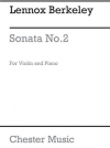ソナタ・No.2・Op.1（レノックス・バークリー）（ヴァイオリン+ピアノ）【Sonata for Violin and Piano No.2, Op.1】