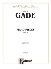 ピアノ小品集・Op.19（ニルス・ウィルヘルム・ゲーゼ）（ピアノ）【Piano Pieces, Opus 19】