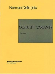 交響的変奏曲（ノーマン・デロ・ジョイオ）（ピアノ）【Concert Variants】