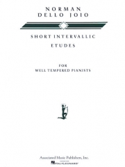 ショート・インターバリック・エチュード（ノーマン・デロ・ジョイオ）（ピアノ）【Short Intervallic Etudes】