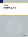 弦楽四重奏曲・No.2　(パウル・デッサウ) (弦楽四重奏)【String Quartet No. 2】