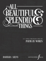All Beautiful and Splendid Things（バルバラ・アーレンス）（ピアノ）