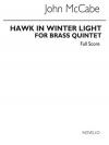 冬光の鷹　(ジョン・マッケイブ) (金管五重奏)【Hawk in Winter Light】