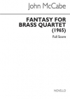 ファンタジー・Op.35　(ジョン・マッケイブ) (金管四重奏)【Fantasy for Brass Quartet Op.35】