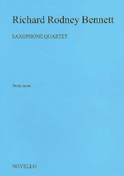 サックス四重奏曲　(リチャード・ロドニー・ベネット) (サックス四重奏)【Saxophone Quartet】