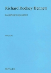 サックス四重奏曲　(リチャード・ロドニー・ベネット) (サックス四重奏)【Saxophone Quartet】
