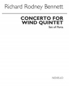 協奏曲　(リチャード・ロドニー・ベネット) (木管五重奏)【Concerto for Wind Quintet】