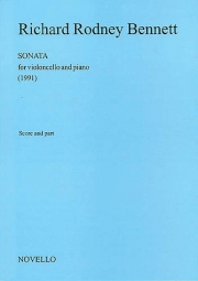 ソナタ（リチャード・ロドニー・ベネット）（チェロ+ピアノ）【Sonata for Bassoon and Piano】