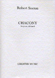 チャコニー（ロバート・サクストン）（ピアノ）【Chacony for Piano, Left Hand】